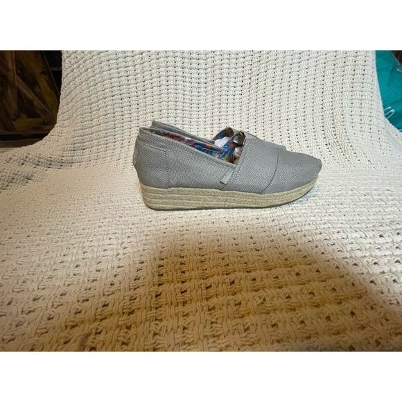 Skechers BOBS Espadrille Wedge Slip-Ons - High Jinx Size 9 - Picture 3 of 6